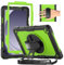 timecity Custodia Timecity per Samsung Galaxy Tab A9 Plus 11 pollici 2023,Resistente Agli urti, Robusta Custodia Galaxy Tab A9 Plus Con Protezione Per lo Schermo, Supporto Girevole 360°-Giallo Verde