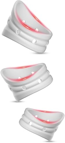 BDSMLOVE Eichelring für Vorhaut Rückhaltung,3 PCS Penisringe Set Cockringe extrem Silikon,Penisring Cockring Erektionshilfe für Männer,Sex Spielzeug für die Männer (3 Größen)