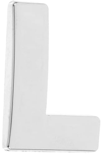 SOLUSTRE 3pezzi Adesivo Metallico Per Auto Lettera Argento Decorazione Personalizzabile Per Veicoli e Rimovibile Per Personalizzare Auto e Gadget