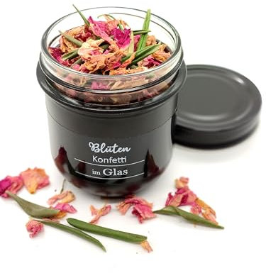 Blütenkonfetti Duft-Potpourri Pink Olive mit Duftöl Palmarosa/Zuhause/Wohlfühlen