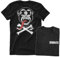 Gas Monkey Garage Licenza Ufficiale Knockout T-Shirt da Uomo (Nero), Small