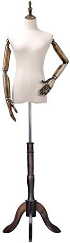 WYRMB Professionelle Schaufensterpuppe, Höhenverstellbar, Schneiderpuppe, Schneiderbüste, Professionelle Schneiderbüste, Vintage