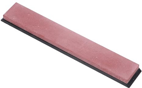 Schärfstein, Weißer Korund 5000 Grit Abziehstein für Messer Scheren Meißel Rasiermesser Hobel, Professioneller manueller kleiner Schärfstein mit festem Winkel Küchenzubehör