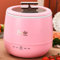 Rosado,Mini Olla arrocera Adecuada para 2-3 Personas, Olla arrocera pequeña Multifuncional de 1,8 L con Olla Interior Antiadherente y Taza medidora, con función de Mantener Caliente