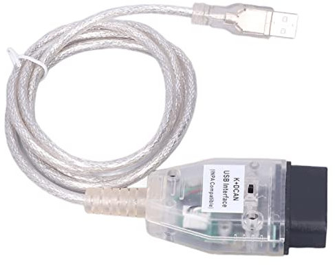 Autodiagnosekabel, K+DCAN OBD2 USB-Kabel-Kabel-Schnittstelle mit Switch für Series 1 E81 E82 E83 E87 E88 2004-2011, K+CAN und Funktionen von Lese- und Löschen von Fehlern, Keine