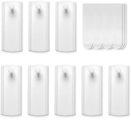8PCS Command Picture Hooks, Heavy Duty Removable Wall Hooks for Hanging Pictures, Frames, and Decorations, Easy to Install