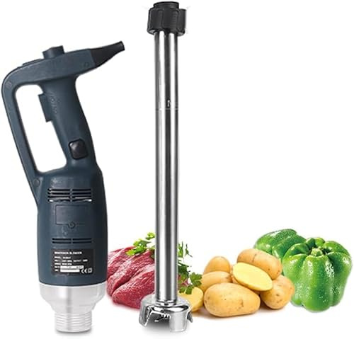 XIAGJAO Variable Speed Heavy Duty Electric Stick Blender Commercial Immersion Blender Stick - Hand Blender,N