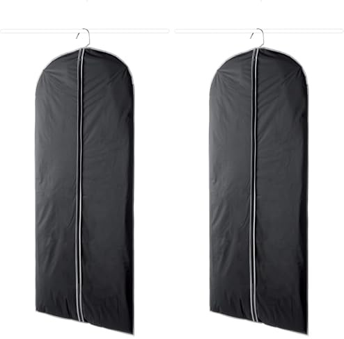 Compactor Cosmos Urban Dress Bag - Large, 60X137Cm, Black, Peva Material - RAN6271 (Pack of 2)