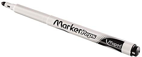 Maped Whiteboard-Marker, Schwarz, 2 Stück