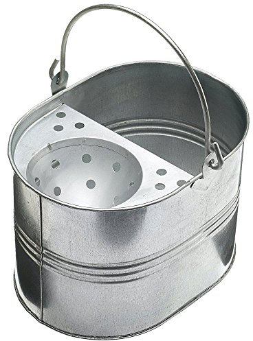 Jantex CD808 Galvanised Mop Bucket, 15 L Capacity