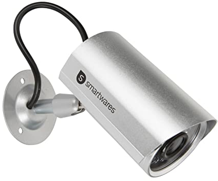 Smartwares Dummy-Kamera aus Metall für Innen- und Außeneinsatz, CS22D