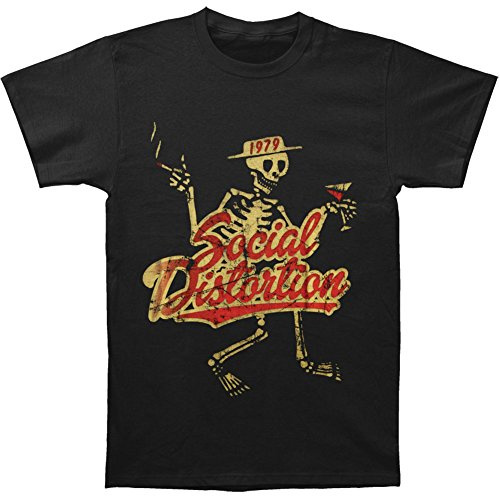 Social Distortion Herren, T-Shirt, Vintage 1979, Schwarz (Black), L