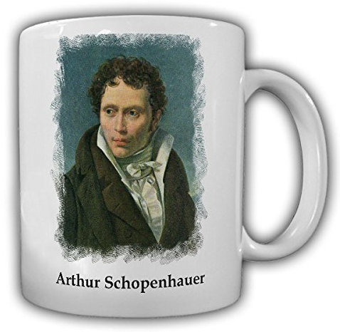 Johann Artur Schopenhauer Danzig Frankfurt Deutscher Philosoph - Tasse #16976