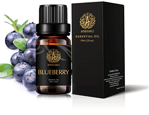 Aromathérapie Myrtille huile Essentiel pour diffuseur, 100% Pure Blueberry Huile Essentielle pour Humidificateur, maison, 10ml aromathérapie Blueberry huile pour fabrication du savon