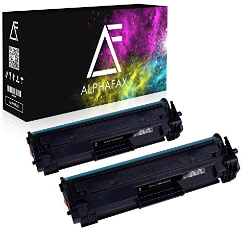 Alphafax Toner ersetzt HP 44A CF244A Schwarz 1.000 Seiten (2)
