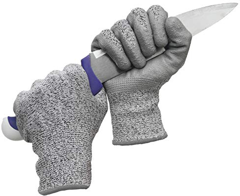 limpando 1 Paar Arbeitsschutzhandschuh -Gr M, Gartenhandschuh, Schnittschutz-Handschuh für Arbeit, Garten und Küche, Griff- und rutschfest, TÜV-geprüft