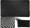 LucaHome - Felpudo Entrada Casa 80x140 - Felpudo Goma Picos - Felpudo Exterior Lluvia - Alfombra Goma con puas Antideslizante - Fácil Limpieza - Felpudo Negro