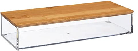 5five - rechteckige eckige schachtel selena bambus groß