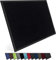 Entrando Fußmatte 40x60 cm für Innen & Außen – Rutschhemmende Schmutzfangmatte mit Gummirücken, Flacher Türvorleger waschbar, geeignet für Wohnung & Haustür (Schwarz)