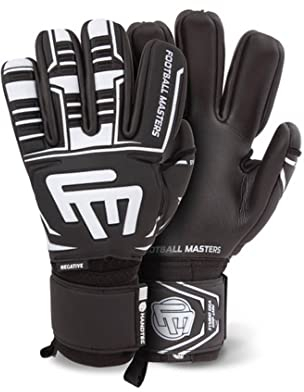 FOOTBALL MASTERS | SYMBIO Black Negative 11 | Torwarthandschuhe | Fussballhandschuhe | Fussballtorwart | Fussball