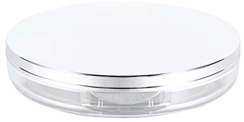 FRCOLOR Empty Cushion Foundation Case 2Pcsbox Tragbare Kunststoffbeh?lter Beauty Out Pad Beh?lter Netzdamen Rougeglasbeh?lter: Kompaktkoffer Flasche Reisepudersieb Gesicht Leerkoffer Puder Container