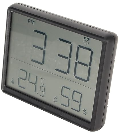 Okuyonic Elektronische Uhr, Feuchtigkeit, magnetisch, Rückanzeige, großes Zeichen, Temperaturanzeige, tragbar, Büro, Wand, Digital, Wecker