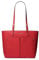 Michael Kors Jet Sest Travel Medium Double Pocket Tote, hellrot
