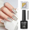 MIZHSE Cat Eye UV Cel Nagellack Set 10ml Cateye UV Gel Maillard Cateye Magnet UV Nagellack Set mit 1 Magnet, Chrome Nail Powder Silber Gold Mirror Effect Chrom Pulver Maniküre Gel Lacke Für UV Lampe