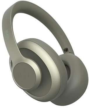 Fresh 'n Rebel Clam Blaze Bluetooth Kopfhörer Over Ear mit 80 Stunden Spielzeit, Perfect Calling, Wind-Noise Cancelling, Kabellos, Schnelladung, Tastensteuerung, Ambient-Sound-Modus (Grün)