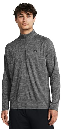 Under Armour Herren UA Tech 2.0 langärmliges Sportshirt mit Half Zip, sportliches Longsleeve, schnell trocknendes Langarmshirt für Männer