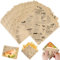 Amentalove 150 Stück Deli Papierblätter, Burger Papier, Burger Tüten, Sandwich Papier, Sandwich Tüten, Snacktaschen, Pommes Papier für Korb, Wrap Papier für Sandwich Burger Pommes Frites (15 x 15 cm)