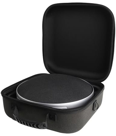 Hzycwgone Case for Harman Kardon Onyx Studio 9,Hard EVA Carrying Case Cover Storage Bag w/Shoulder Strap for Harman Kardon Onyx Studio 9 - Portable Stereo Bluetooth Home Speaker and Cable,All Black