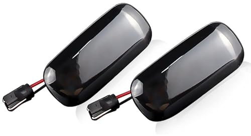 Huhpa 2 stücke Bernstein Gelb Kotflügel Dynamische Seitenmarkierungsleuchte for Audi A3 S3 8P A4 S4 RS4 B6 B7 B8 A6 S6 RS6 C5 C7 Blinker Licht(2pcs Dynamic)