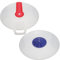 PEPLAYTAL 2pcs Silicone Mixing Bowl Splatter Guard Cover Kitchen Tool for Safe Beating Whisking Blending Anti-Splash Design to Keep Your Kitchen Clean