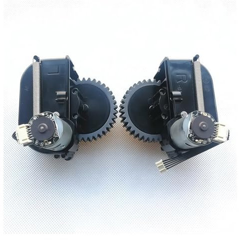Ricambi for robot aspirapolvere, ruote e motori inclusi. Compatible con Medion MD 18500, 1850X, 18600 e 19500.(L and R wheel)