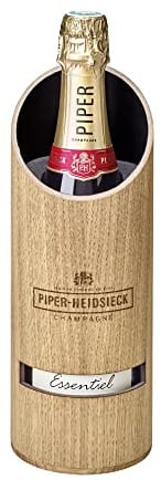 Piper Heidsieck Champagne Cuvée Reservé Essentiel con Altavoz de madera, 750 ml (Paquete de 6)