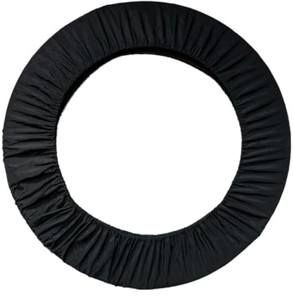 TTETTZ Gymnastikreifenhülle Künstlerische Schutzbezug Aufbewahrungstasche Kratzresistent Ringcover Polyester für Calisthenics Gymnastik Tanz Transport, Black