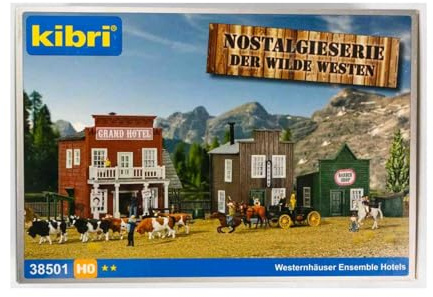 Kibri 38501 - H0 Westernhäuser Ensemble Hotels