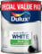 Dulux Silk Pure Brilliant White Walls & Ceiling 3L Matt 391431 SALE