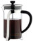 Café Ole KM-03C Café Olé Mode Range Stunning Chrome Finish 3-Cup 350ml Glass Cafetière French Press Espresso Coffee Maker