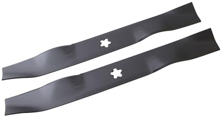 SECURA Jeu de lames (mulching) compatible avec Sentar UN15596SBK Tracteur de pelouse