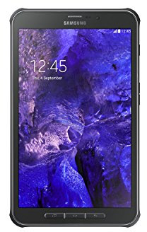Samsung - Tablet Galaxy Tab Active Ruggedized da 8, ARM Quad-Core 1,2 GHz, 1,5 GB RAM, 16 GB di memoria, WLAN, fotocamera, sistema operativo Android 4.4, colore: nero