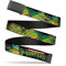 Buckle-Down Herren Webgürtel Ninja Turtles 3,2 cm Gürtel, Mehrfarbig, 3.13 cm/105 cm Weit