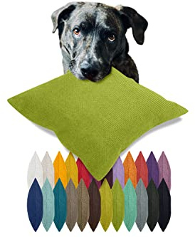npluseins Kissenhülle mit Struktur-Muster - Polsteroptik 617.767, 1 Stück - Kissenhülle 60 x 60 cm, hellgrün
