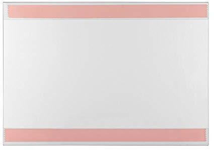 10 x Sichthülle DIN A5 Querformat- VKF Renzel / selbstklebend / entspiegelt / Plakattasche / PVC Hülle / für glatte Oberflächen