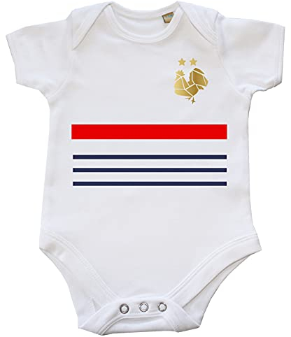 Body bébé Coupe du monde 2018 impossible n'est pas français- Blanc (taille 12-18mois)