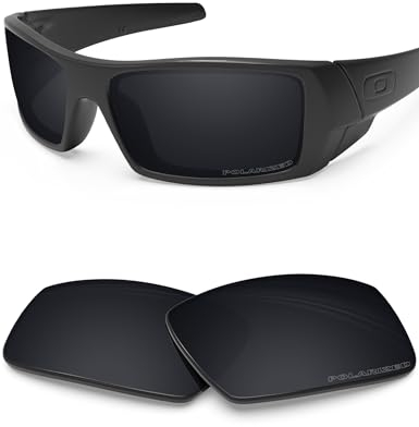 BlazerBuck Anti-salz Polarisierte Ersatzgläser für Oakley Gascan - Schwarz