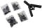 Plastic Pop Pot Riveter Rivet Fastener Gun for Car Trims Carpets Seats 40 Rivets