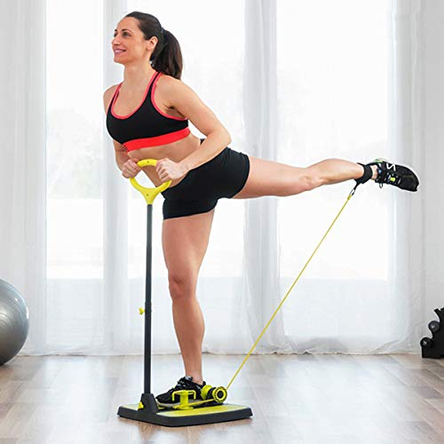 Innova-Goods Buttocks & Legs! Pedana Fitness per Gambe, Fondoschiena, Glutei e Braccia! Oltre 14 allenamenti Differenti per tonificare e rassodare! Salvaspazio richiudibile 0829