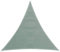 Windhager Sonnensegel Capri Dreieck 5 x 5 m (gleichschenkelig), Sonnenschutz für Garten & Terrasse, UV- und witterungsbeständig, olive